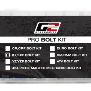 205 Piece Pro Bolt & Hardware Kit for Kawasaki KX KXF
