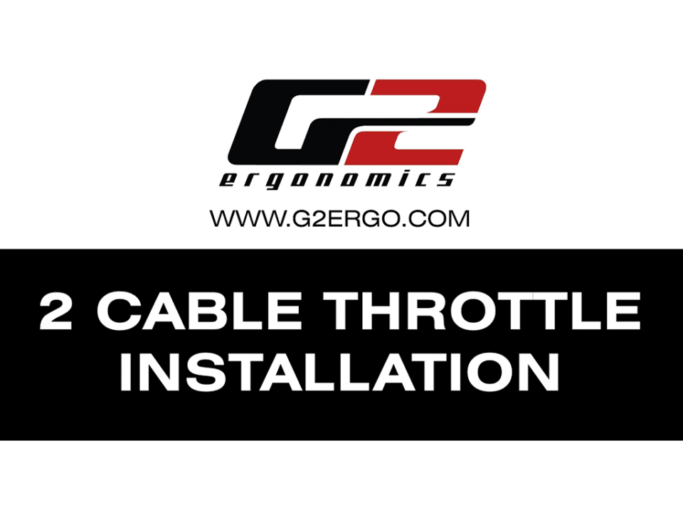 2 Cable Throttle Installation