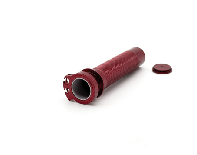 G2 Billet Replacement Throttle. Fits Honda CRF125F, CRF250F, CRF250L, and CRF300L models. Fits Yamaha TTR125 and TTR230 models.