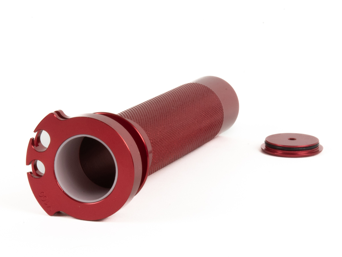 G2 Aluminum Throttle Tube for Kawasaki: Smooth Throttle Action!