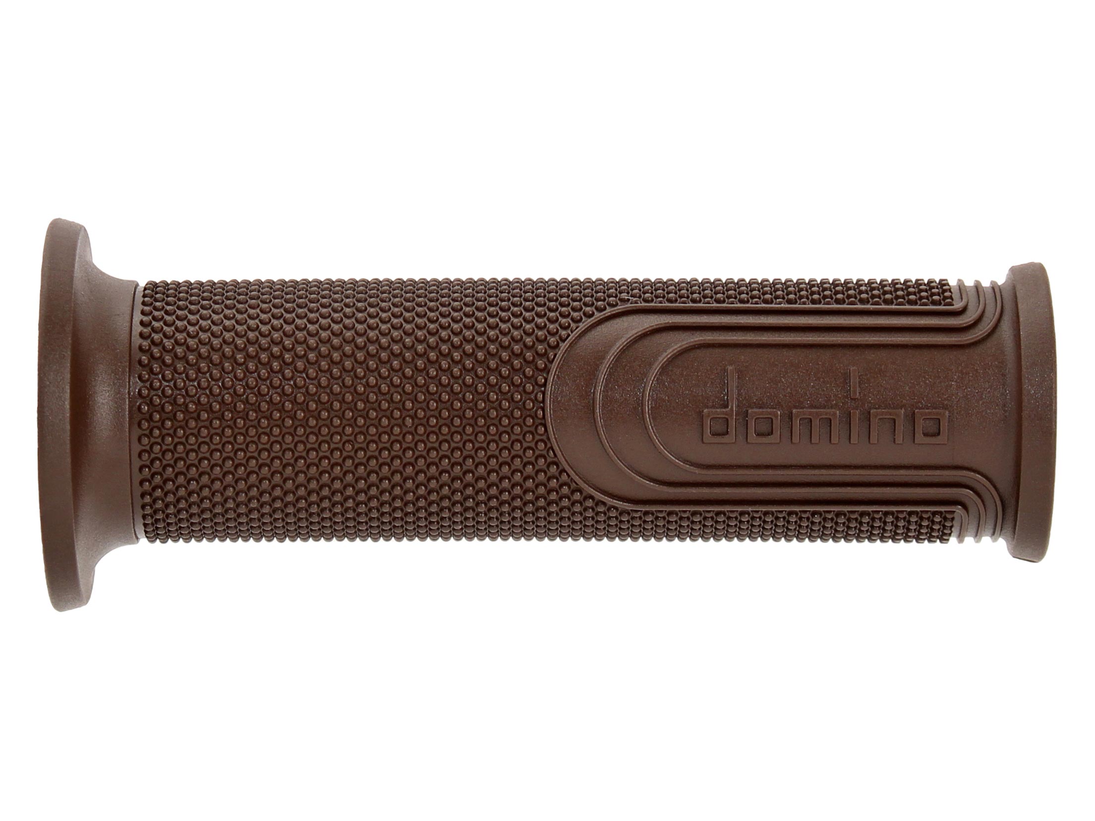 Poignées De Guidon NoEnd Vintage - 2 Revêtements Grips Marron, Pour Scooter Ou Moto, Neufs