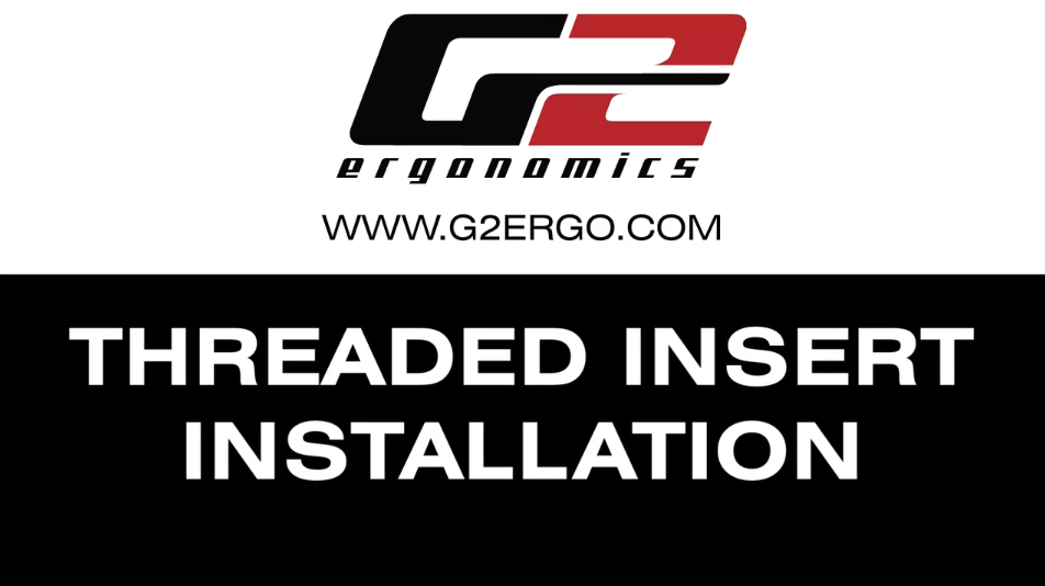 G2 Ergonomics Motorcycle Throttle Store threaded insert installation