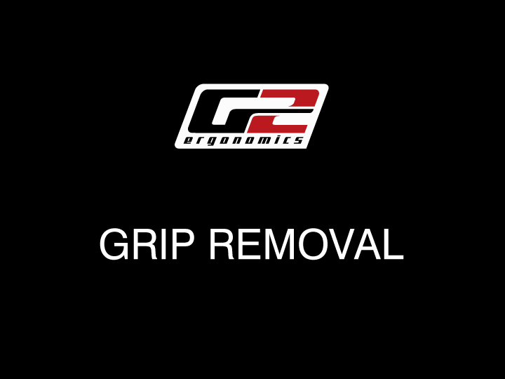 G2 Ergonomics Motorcycle Throttle Store how to remove a grip